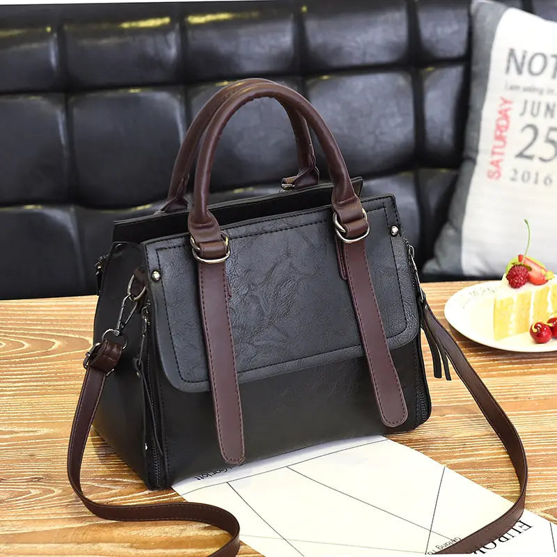Korean Chic Boston Handbags - Taizhou Winter