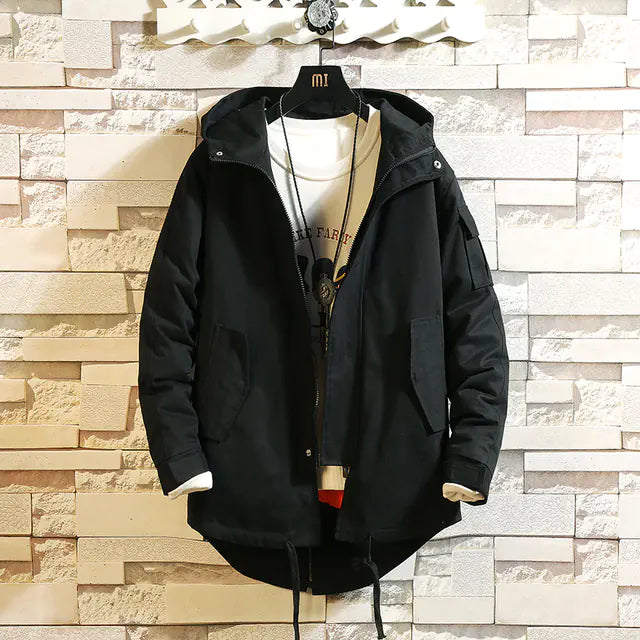 Camouflage Hooded Jacket - Autumn Military Style